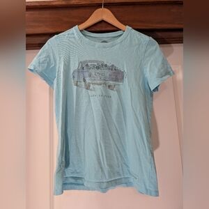 Life Is Good Light Blue Kids Short Sleeve Tee